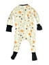 Caden Lane Print Orange Long Sleeve Outfit Size 0-3 mo - photo 2