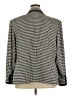 NIPON BOUTIQUE Houndstooth Gray Blazer Size 24W - photo 2