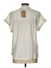 J.Crew Ivory Short Sleeve Blouse Size L - photo 2