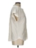 J.Crew Ivory Short Sleeve Blouse Size L - photo 4