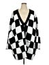 Torrid Checkered-gingham Black Cardigan Size 3X Plus (3) - photo 1