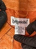 Bagatelle 100% Leather Orange Leather Jacket Size M - photo 6