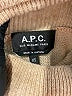 A.P.C. Argyle Tan Pullover Sweater Size XS - photo 7