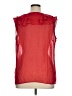 Simonton Says 100% Polyester Red Sleeveless Blouse Size XL - photo 2