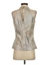 SW3 Bespoke Gray Sleeveless Blouse Size P (petite) - photo 2