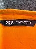 Zara Orange 3/4 Sleeve Button-Down Shirt Size L - photo 7