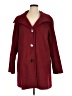 Ellen Tracy Burgundy Red Wool Coat Size 16 - photo 1