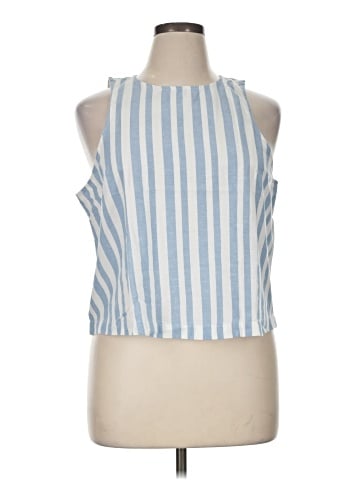 a.n.a. A New Approach Sleeveless Blouse (view 1)