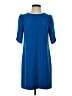 Cynthia Steffe 100% Polyester Solid Blue Casual Dress Size 4 - photo 1