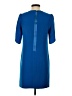 Cynthia Steffe 100% Polyester Solid Blue Casual Dress Size 4 - photo 2