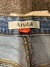 Arula Solid Blue Jeans Size 16 Plus - photo 4