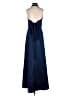 Alfred Angelo 100% Polyester Solid Blue Cocktail Dress Size XXS (estimated) - photo 2