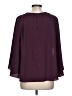 Venus 100% Polyester Burgundy 3/4 Sleeve Blouse Size 12 - photo 2
