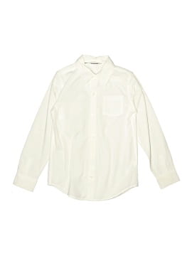 Janie And Jack Long Sleeve Button Down Shirt