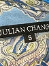 Julian Chang Blue Jumpsuit Size S - photo 4