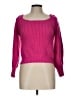 &merci Pink Pullover Sweater Size L - photo 1