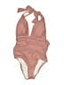 Cupshe Solid Tan Two Piece Swimsuit Size 20 - photo 1