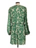 Versona 100% Polyester Print Green Casual Dress Size L - photo 2