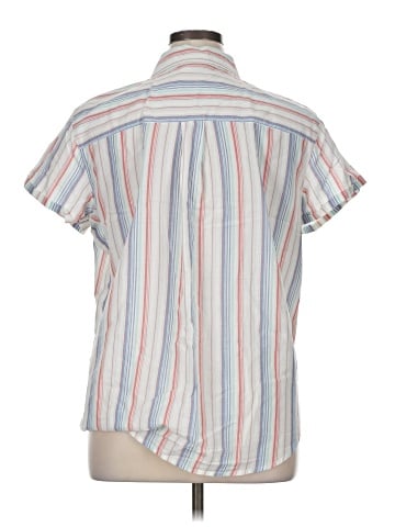 St. John's Bay Short Sleeve Button-Down Shirt (view 2)