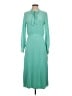 Calvin Klein 100% Polyester Teal Casual Dress Size 2 - photo 1
