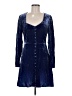 Intermix Blue Casual Dress Size 8 - photo 1