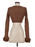 Majorelle Brown Cardigan Size S - photo 2