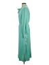 Calvin Klein 100% Polyester Teal Casual Dress Size 2 - photo 5