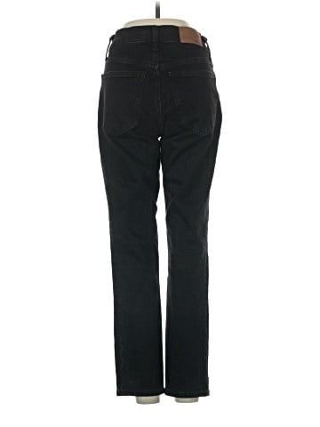 Madewell The Mid-Rise Perfect Vintage Jeans in Clean Black Wash (view 2)