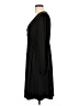 Unbranded Solid Black Casual Dress Size L - photo 5