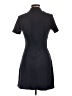 Just Fab Solid Black Casual Dress Size L - photo 2
