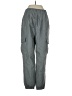 Calia Stripes Gray Cargo Pants Size S - photo 2