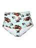 Cocoship Print Blue Swimsuit Bottoms Size 16 - photo 1