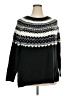 Talbots Chevron-herringbone Black Pullover Sweater Size 3X - photo 1
