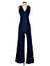 Sugar Lips Solid Blue Jumpsuit Size S - photo 1