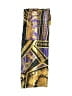 Glentex 100% Polyester Paisley Purple Black Scarf One size - photo 2