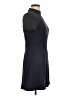 Just Fab Solid Black Casual Dress Size L - photo 4
