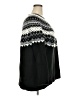 Talbots Chevron-herringbone Black Pullover Sweater Size 3X - photo 4