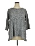 Green Envelope Gray Pullover Sweater Size 1X - photo 1