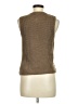 Express 100% Cotton Brown Sweater Vest Size M - photo 2