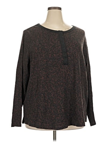 Terra & Sky Long Sleeve Henley (view 1)