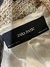 Zara Basic Tweed Gold Blazer Size S - photo 6