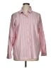 Universal Thread 100% Cotton Stripes Pink Long Sleeve Button-Down Shirt Size XL - photo 1