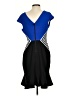Julia Jordan Color Block Blue Cocktail Dress Size S - photo 2
