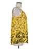 CAbi 100% Polyester Yellow Sleeveless Blouse Size M - photo 4