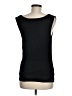 Calvin Klein 100% Viscose Black Sleeveless Top Size M - photo 2