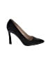 Nine West 100% Leather Black Heels Size 7 1/2 - photo 1