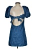 Zara Blue Casual Dress Size S - photo 2