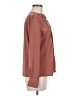 Shein 100% Polyester Brown Long Sleeve Blouse Size 6 - photo 4