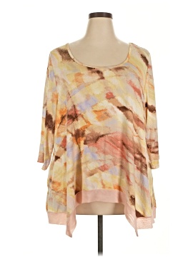 Logo By Lori Goldstein 3/4 Sleeve Top