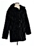 Unbranded 100% Polyester Black Faux Fur Jacket Size L - photo 1